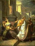 pujol caesar going to the senate on the ides of march Art A4 Photo Print
