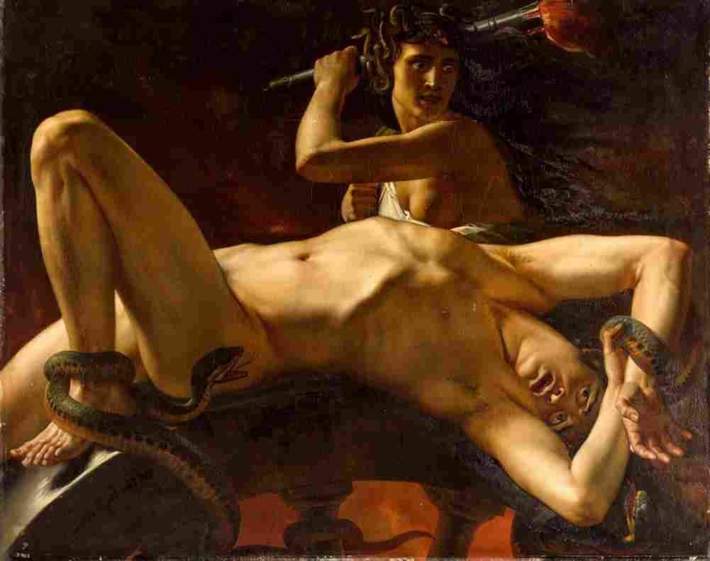 pujol ixion enchained in tartarus Art A4 Photo Print