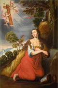pumacallo penitent magdalene Art A4 Photo Print