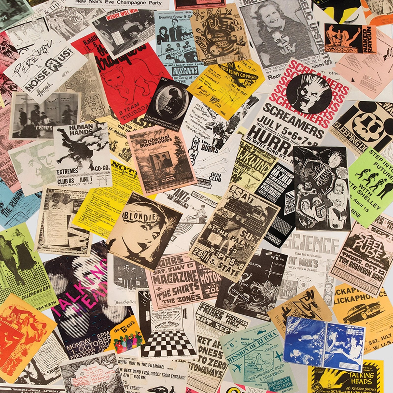 punk montage Punk Flyer A4 Photo Print