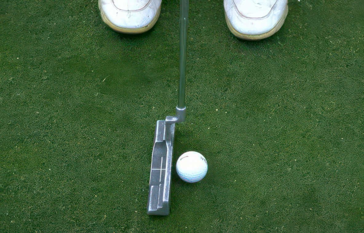 putting green ball Vintage A4 Photo Print