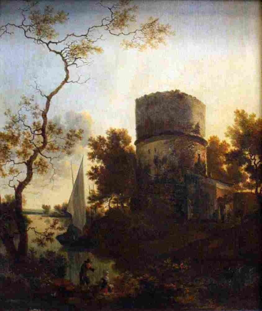 pyna Landscape near Tivoli Art A4 Photo Print
