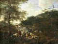pyna Landscape with Cattle Art A4 Photo Print