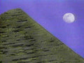 pyramid sunset mars1980s 1990s A4 Photo Print