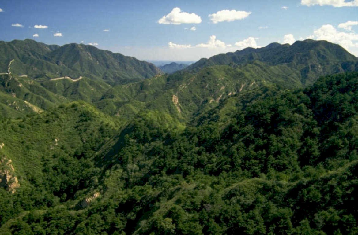 qinling mountains valley 1980s 1990s A4 Photo Print