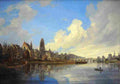 quaglio View of Frankfurt Art A4 Photo Print