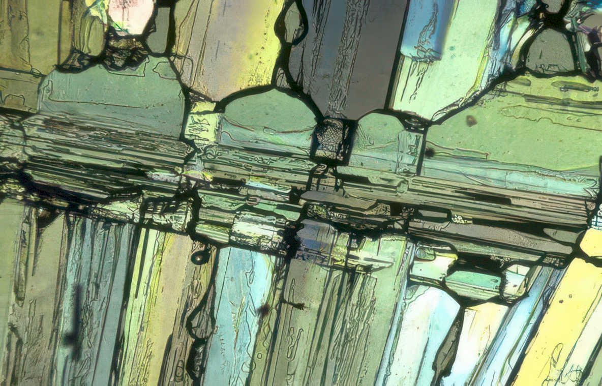 quartz crystals structure Vintage A4 Photo Print