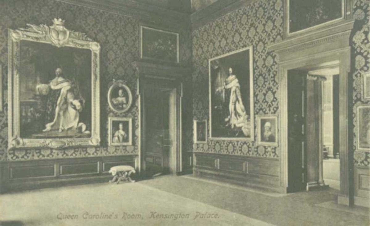 queen caroline roomVintage 1880s 1900s A4 Photo Print