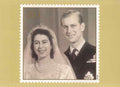 queen elizabeth ii golden wedding day anniversary 161335 A4 Photo Print