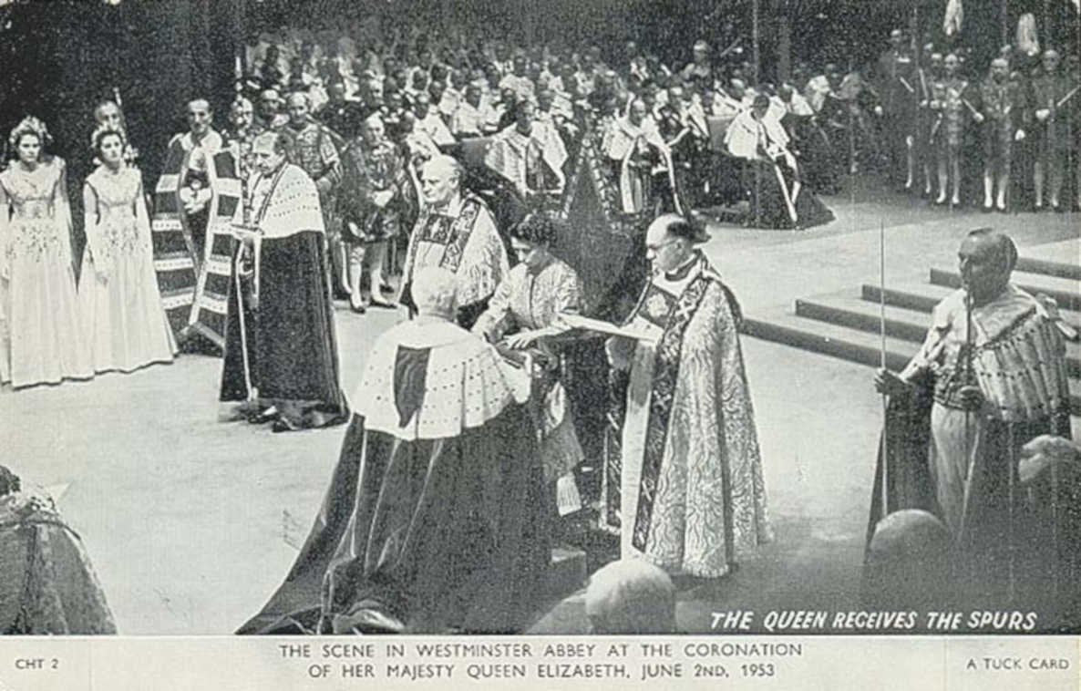 queen spurs westminsterVintage 1880s 1900s A4 Photo Print