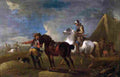 querfurt At the Field Camp Art A4 Photo Print