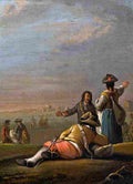 querfurt Resting Soldiers Art A4 Photo Print