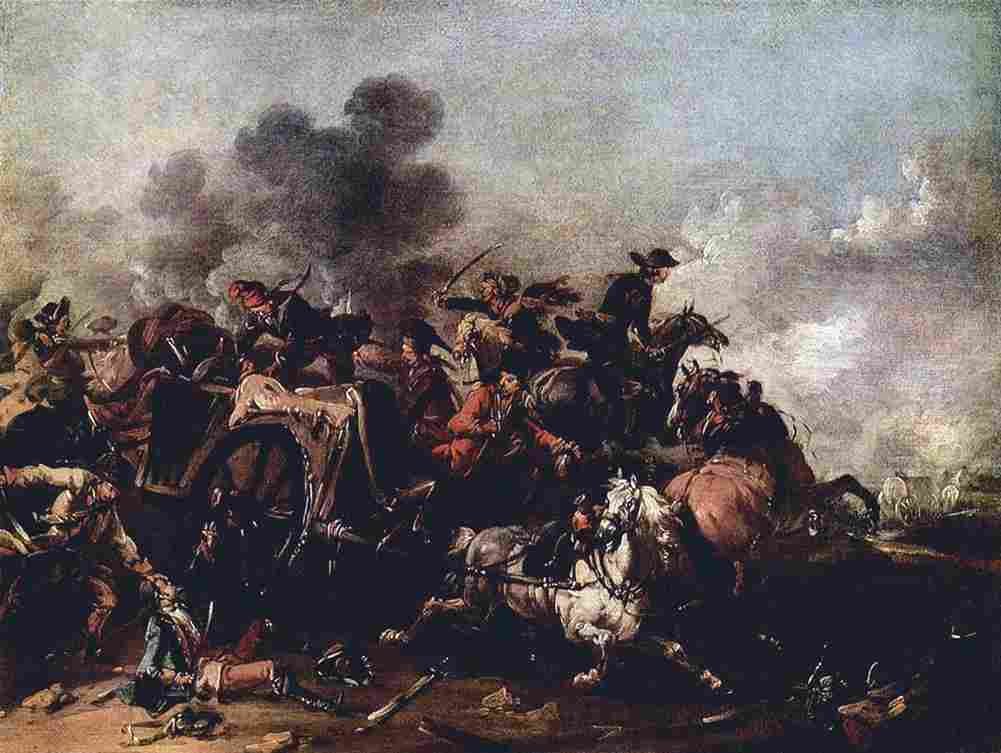 querfurt Riders Attack on a Car Art A4 Photo Print