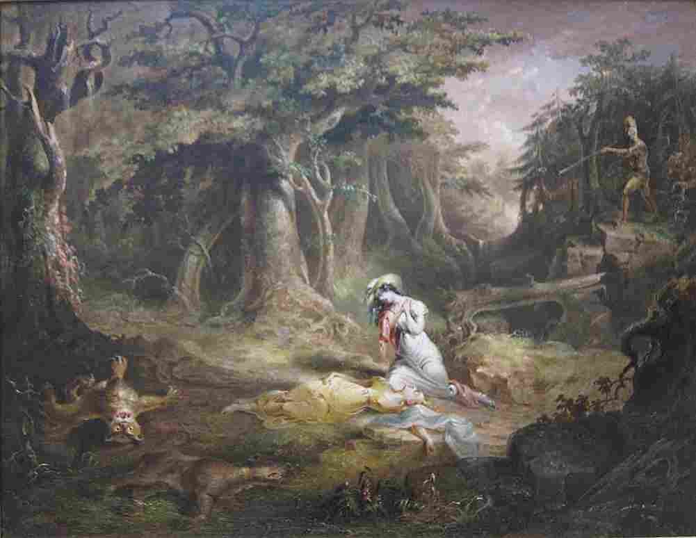 quidor john leatherstocking s rescue Art A4 Photo Print