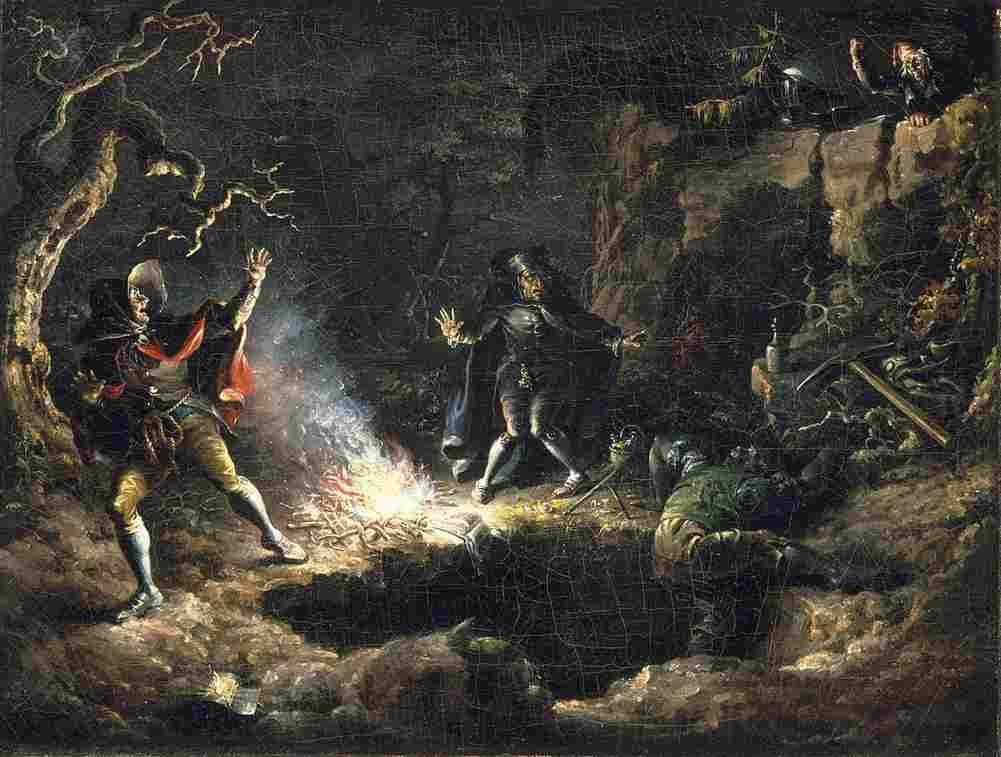 quidor john the money diggers Art A4 Photo Print