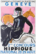 quinzaine de l elegance geneve maurice barraud 1943 5 Advert A4 Photo Print