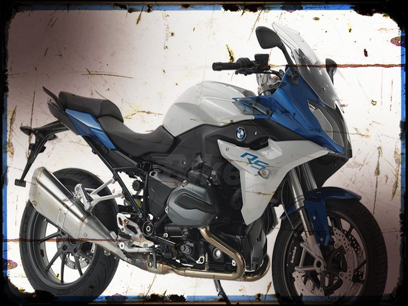 r 1200 rs  A4 Photo Print Motorbike Vintage Aged