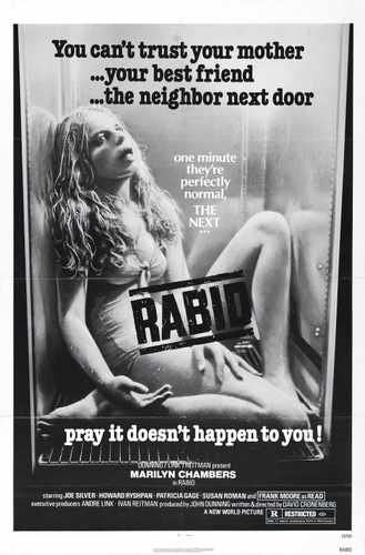 rabid  01 film star poster A4 Photo Print