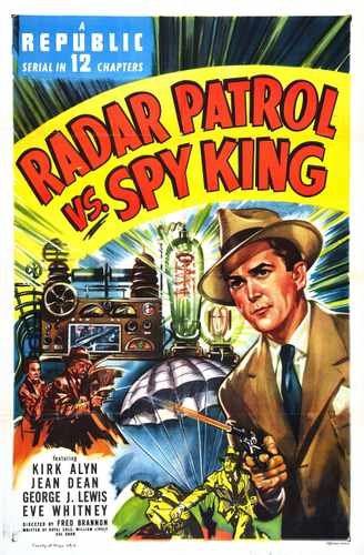 radar patrol vs spy king  01 film star poster A4 Photo Print