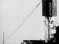 radio antenna ship1980s 1990s A4 Photo Print