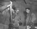 radio equipment training Vintage world war A4 Photo Print