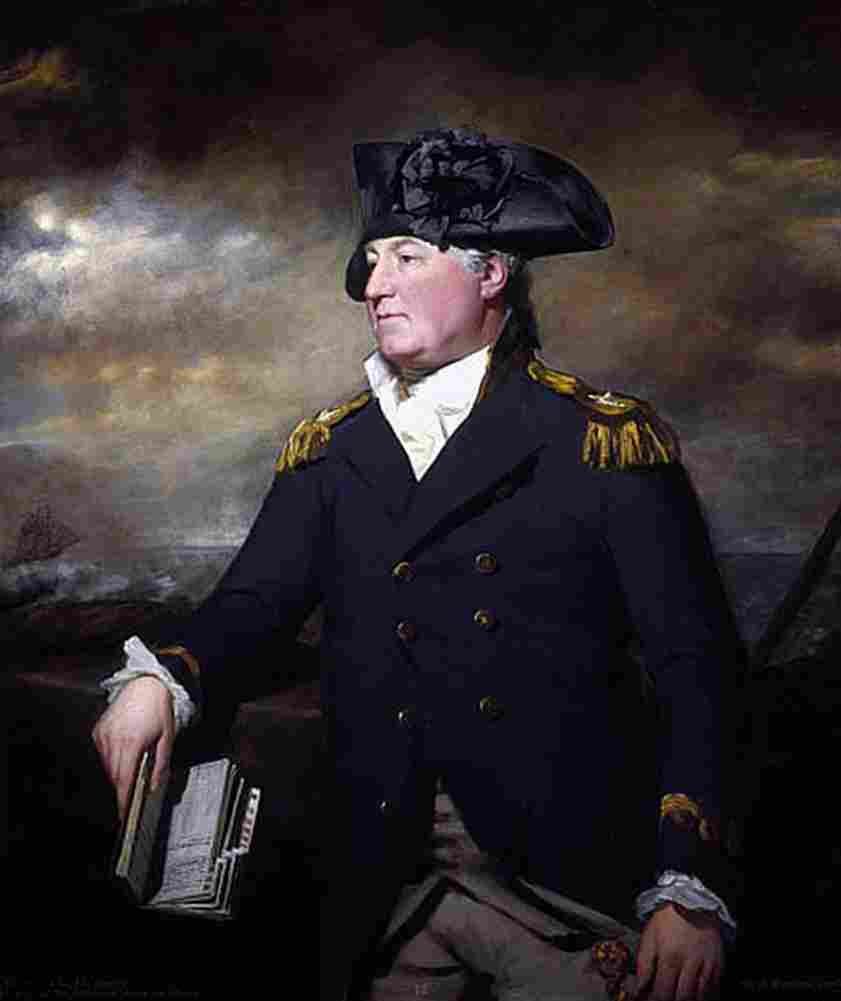 raeburn Rear Admiral Charles Inglis Art A4 Photo Print