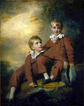 raeburn The Binning Children Art A4 Photo Print