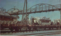 rail bridge vehicles 2 Vintage world war A4 Photo Print