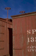 railroad boxcar sp131 1980s 1990s A4 Photo Print