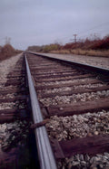 railroad bridge autumn