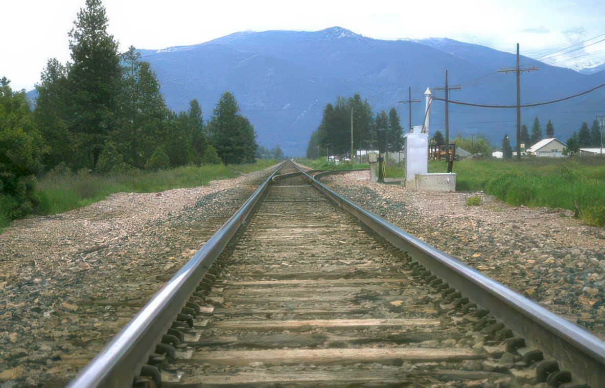 railroad tracks montana