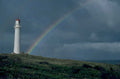 rainbow lighthouse south 1980s 1990s A4 Photo Print