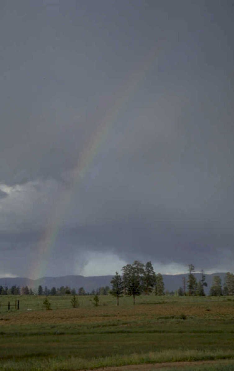 rainbow montana hills 1980s 1990s A4 Photo Print