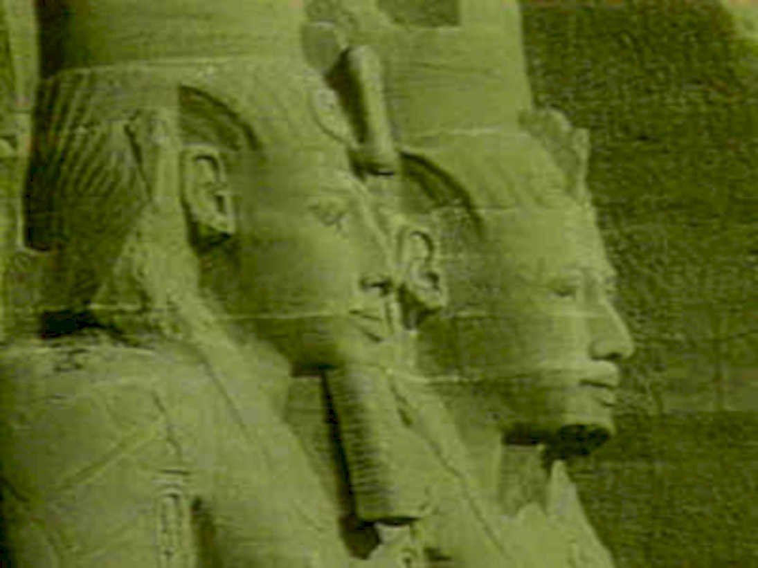 ramesses karnak statues1980s 1990s A4 Photo Print