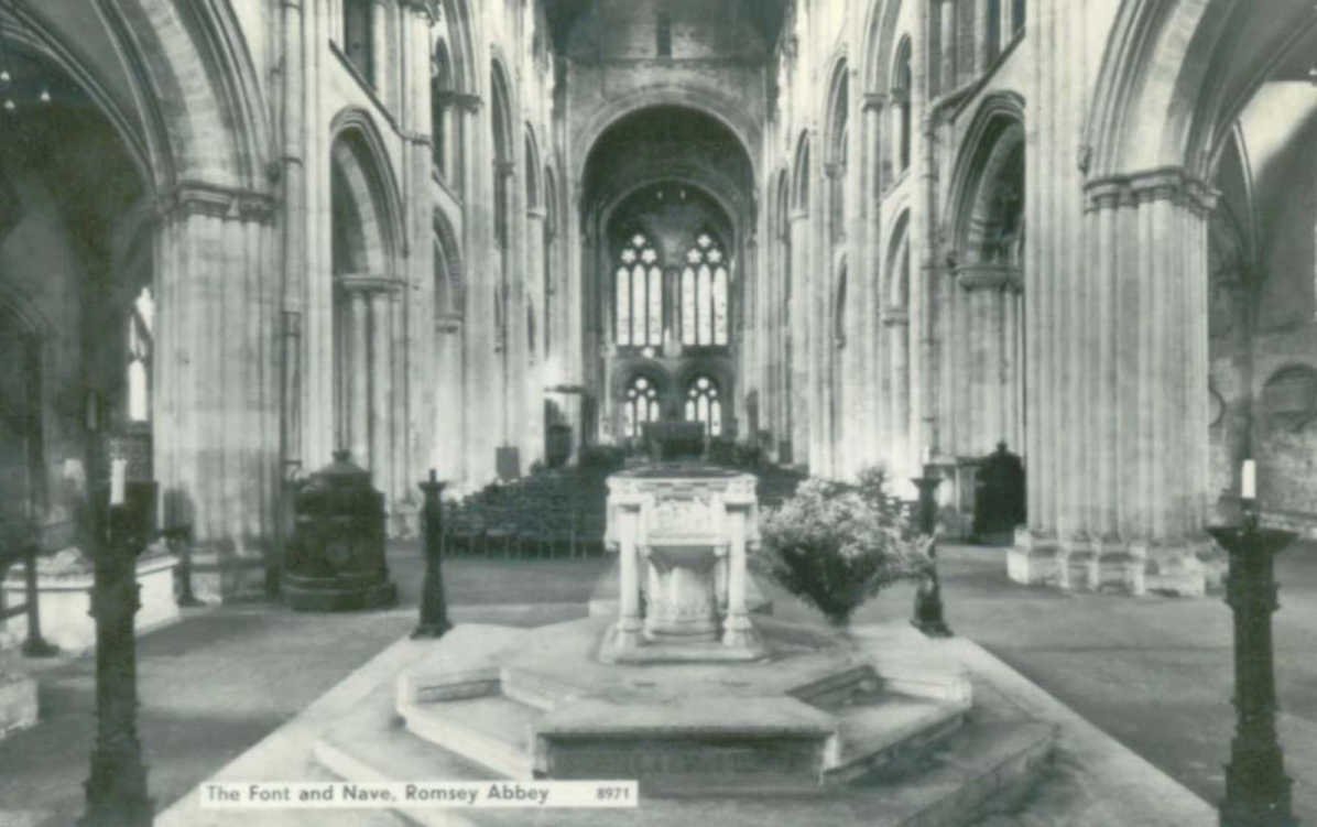 ramsey abbey naveVintage 1880s 1900s A4 Photo Print