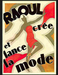 raoul fashion caddy 1925 2 Advert A4 Photo Print