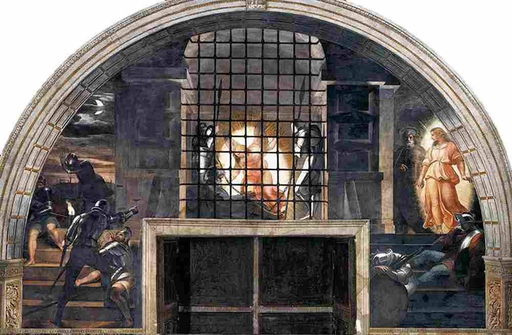 rap Liberation of Saint Peter Raphael Art A4 Photo Print