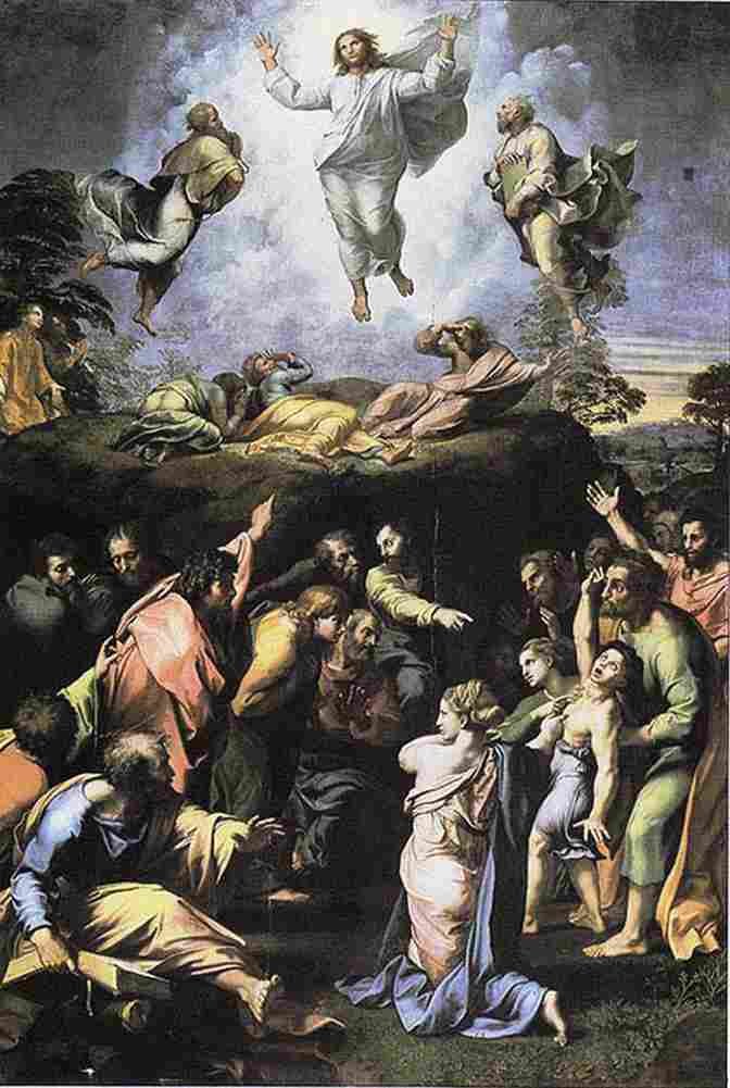 rap Transfiguration Raphael Art A4 Photo Print