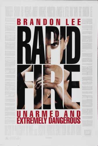 rapid fire  01 film star poster A4 Photo Print