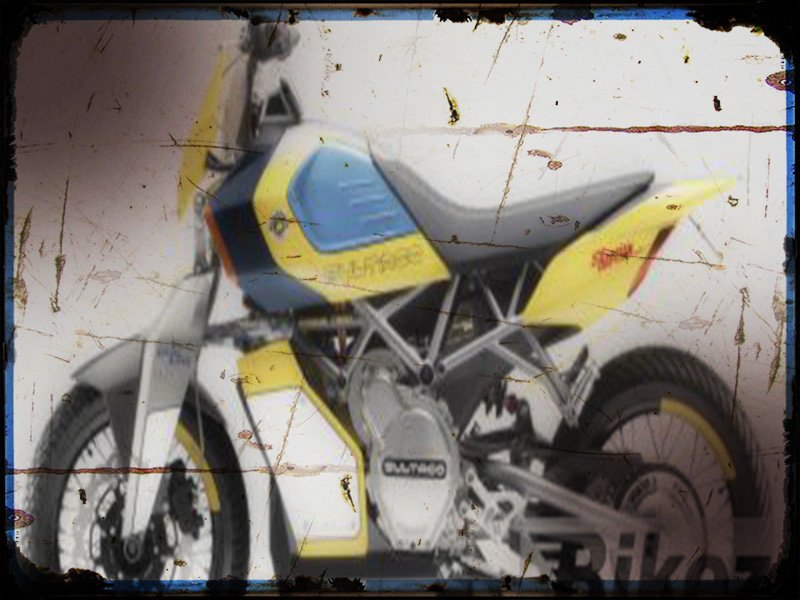 rapitan sport A4 Photo Print Motorbike Vintage Aged