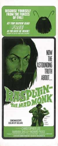rasputin mad monk  02 film star poster A4 Photo Print