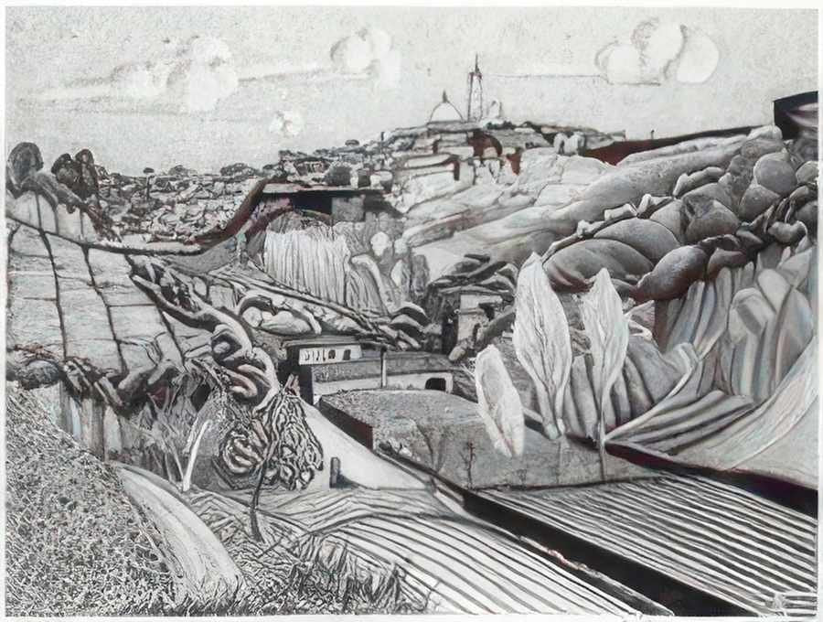 ravello iii mc escher 1823 A4 Photo Print