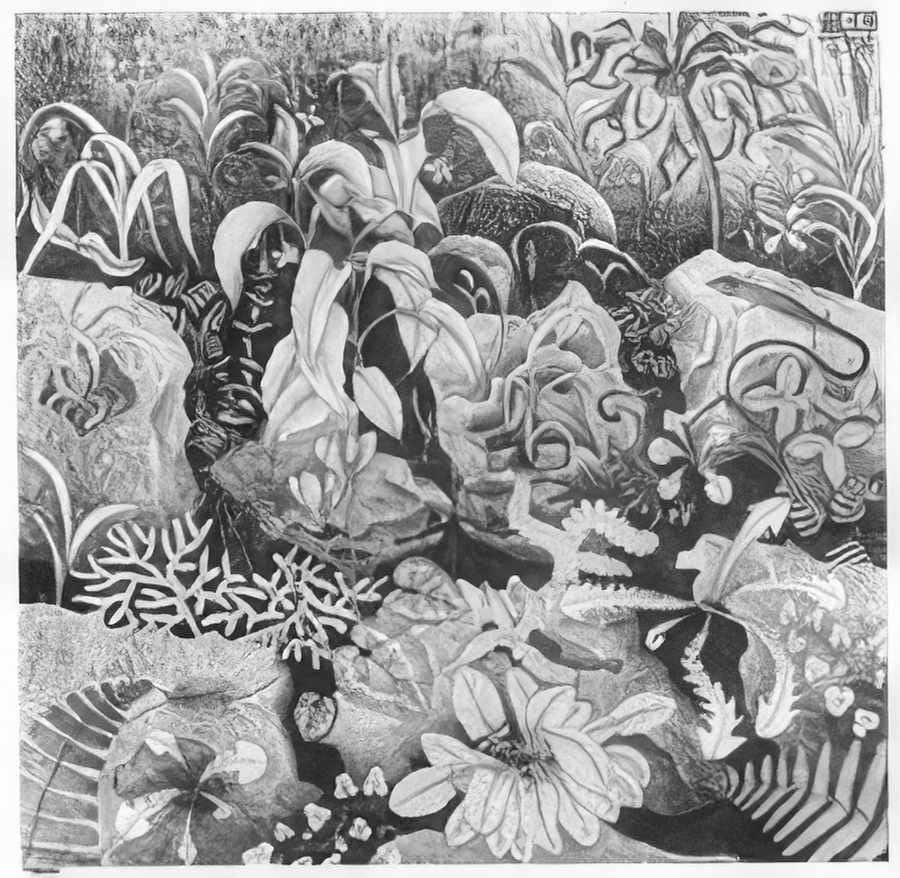 ravello mc escher 1923 A4 Photo Print