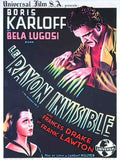 rayon invisible le pt Advert A4 Photo Print