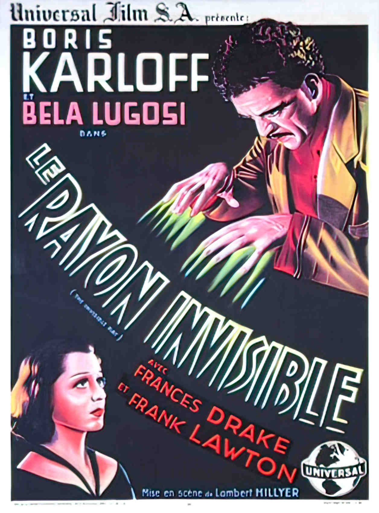 rayon invisible le pt Advert A4 Photo Print