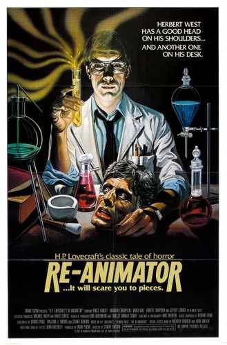 re animator  01 film star poster A4 Photo Print