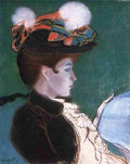 reading 6 Art A4 Photo Print