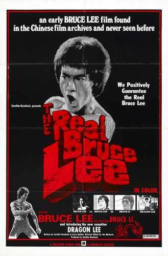 real bruce lee  01 film star poster A4 Photo Print