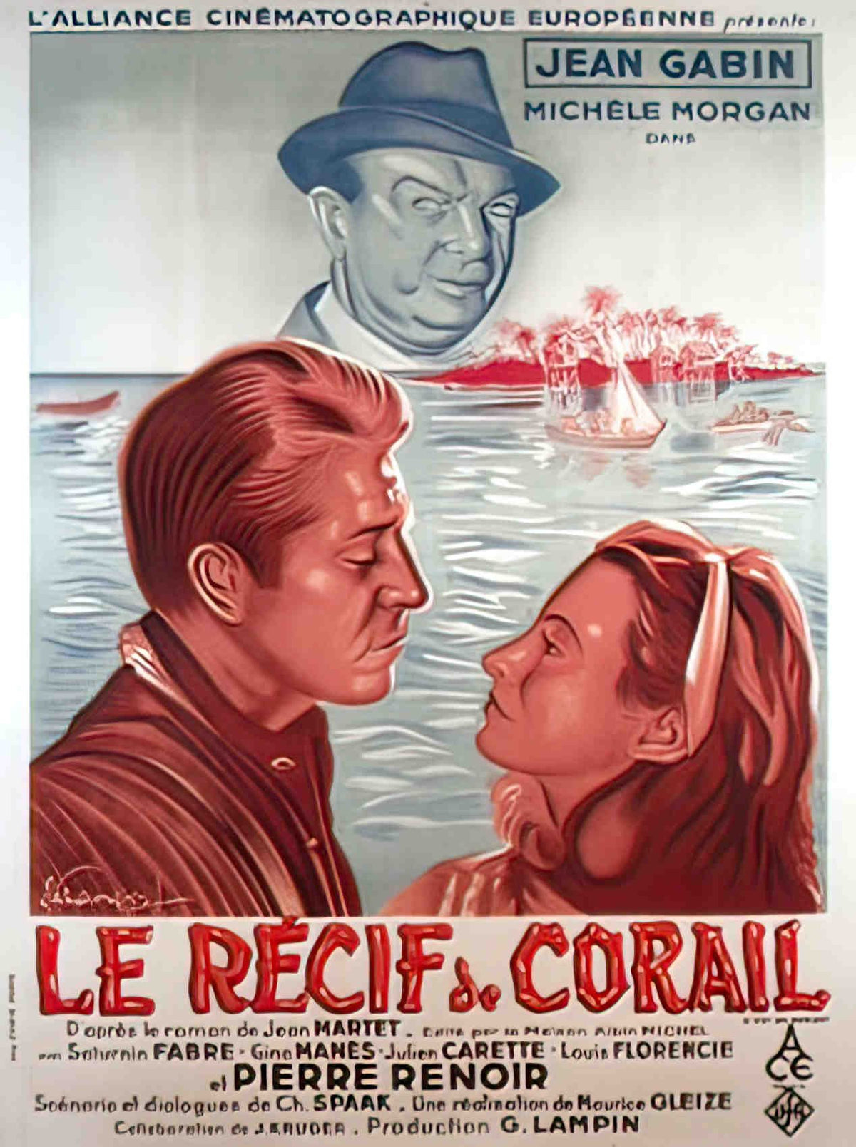 recif de corail le 1 Advert A4 Photo Print