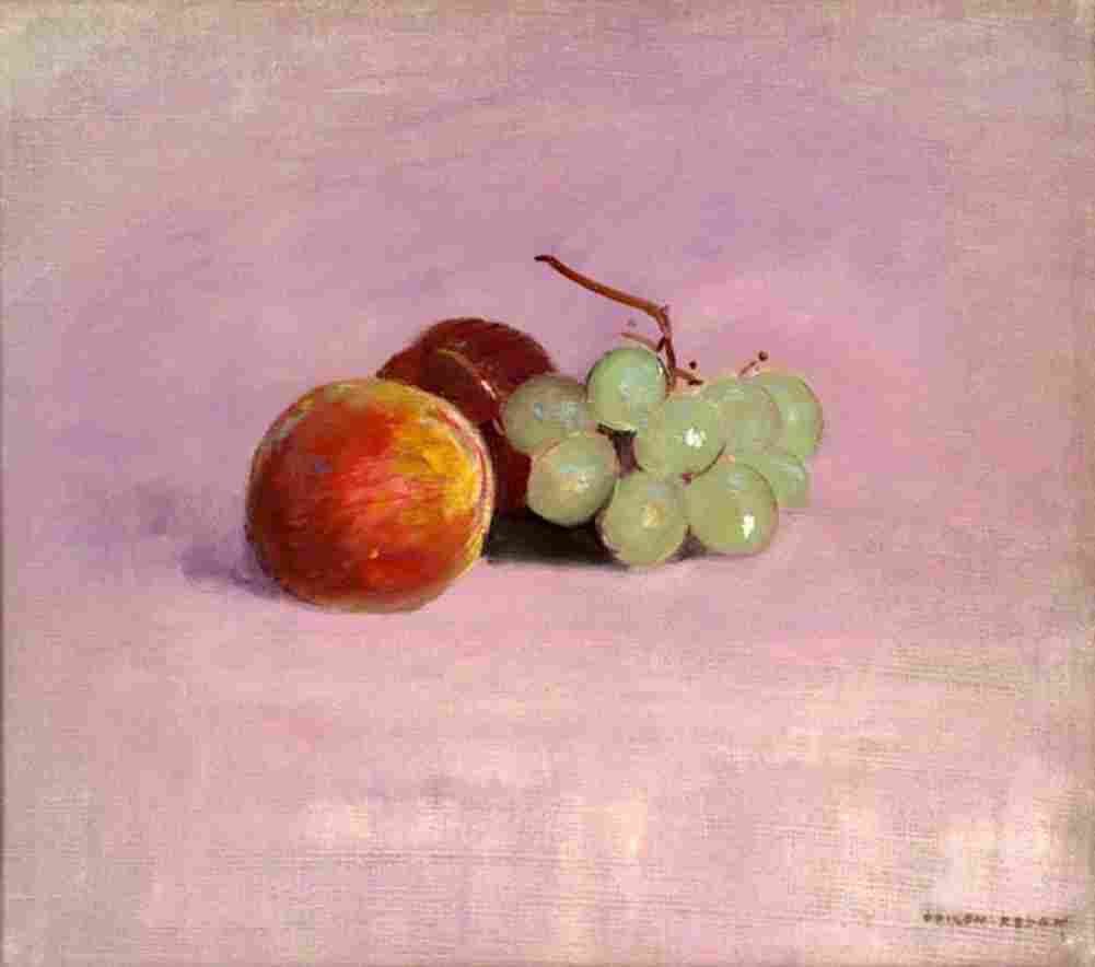 red Nature Morte Art A4 Photo Print